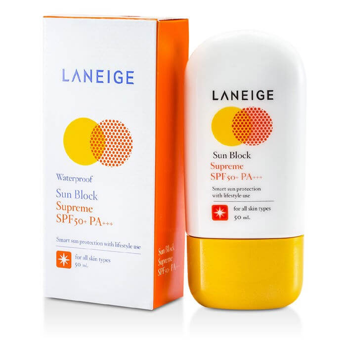 Kem chống nắng LANEIGE Skincare Sun Block Supreme SPF 50+