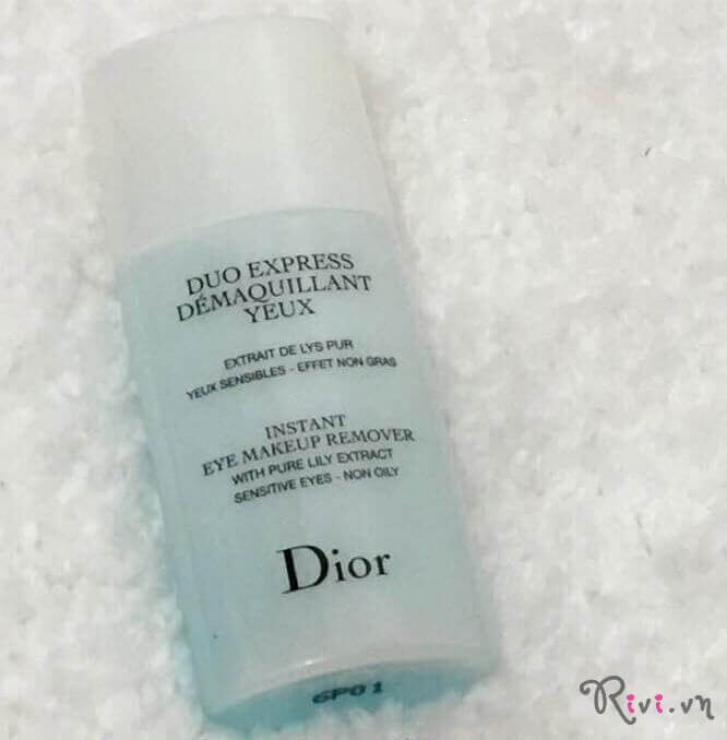 DIOR CLEANSERS  Eye and Lip Makeup Remover with Purifying French Wate   Dior Online Boutique Australia