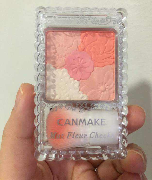 Má Hồng Không Nhũ canmake make up Mat Fleur Cheeks