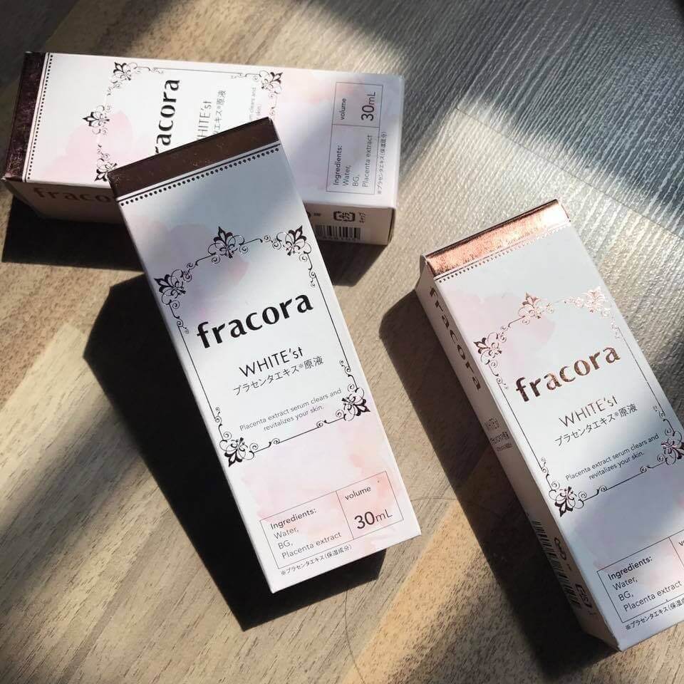 Tinh chất serum dưỡng trắng Fracora White’st Placenta Extract