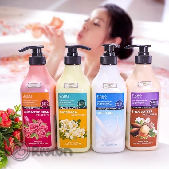 Top 6 sữa tắm của Hàn Quốc đem lại làn da thơm mát