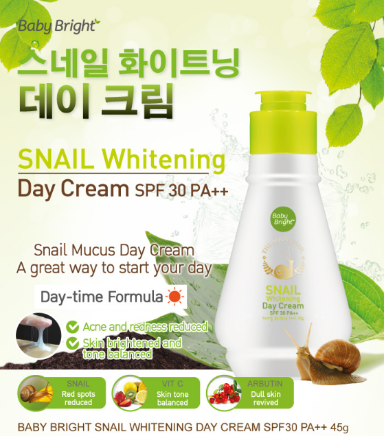 Snail Whitening Day Cream