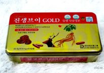 Viên sâm nhung linh chi Hàn Quốc Gold hộp 60/120 viên Dongwon